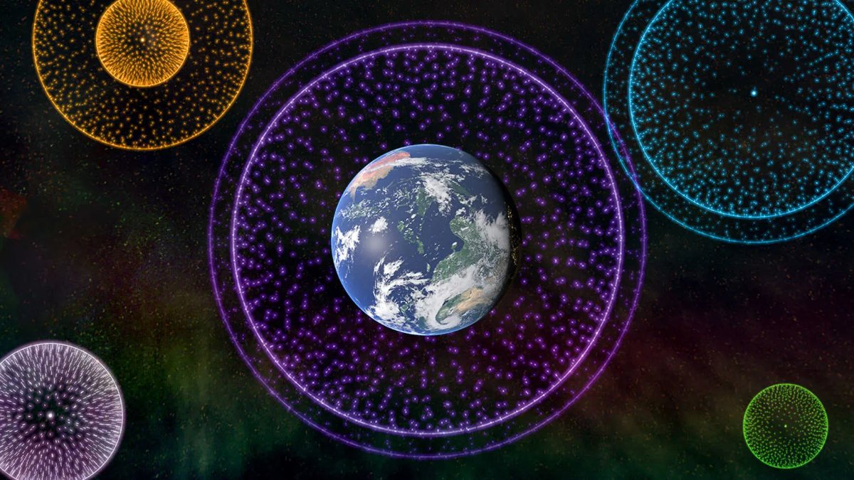 Promotional artwork for Living Worlds
